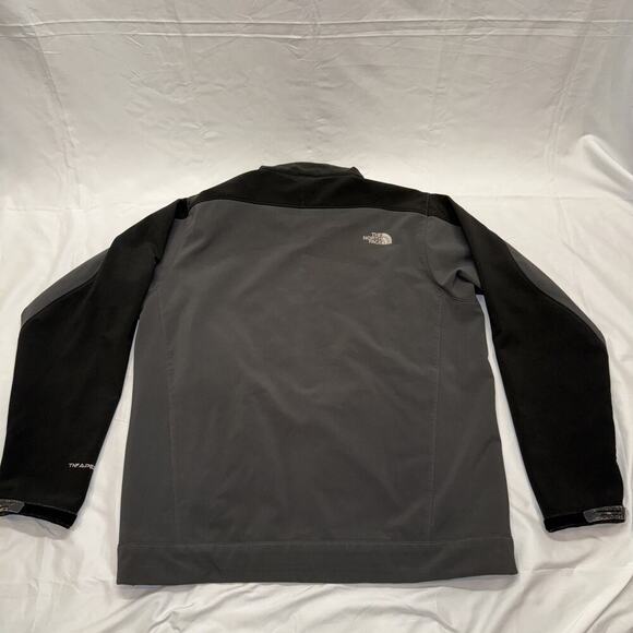 Men’s North Face Soft Shell Jacket Black/Gray Size: XL - Picture 9 of 10